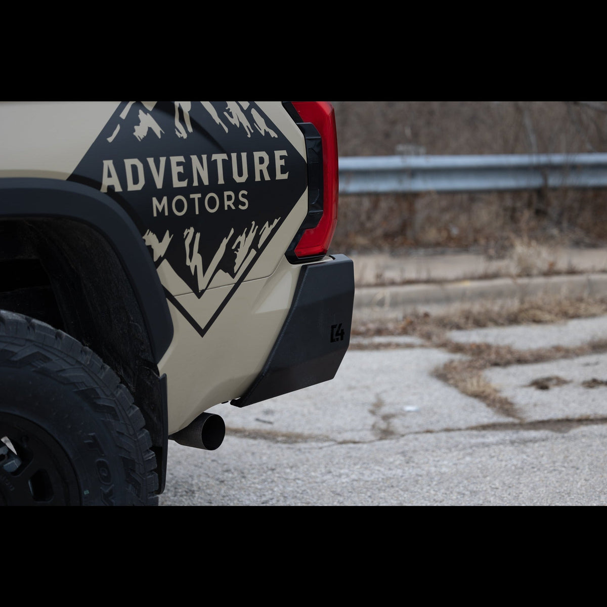 Tundra Overland Series Rear Bumper / 3rd Gen / 2022+ | Raw - Unfinished