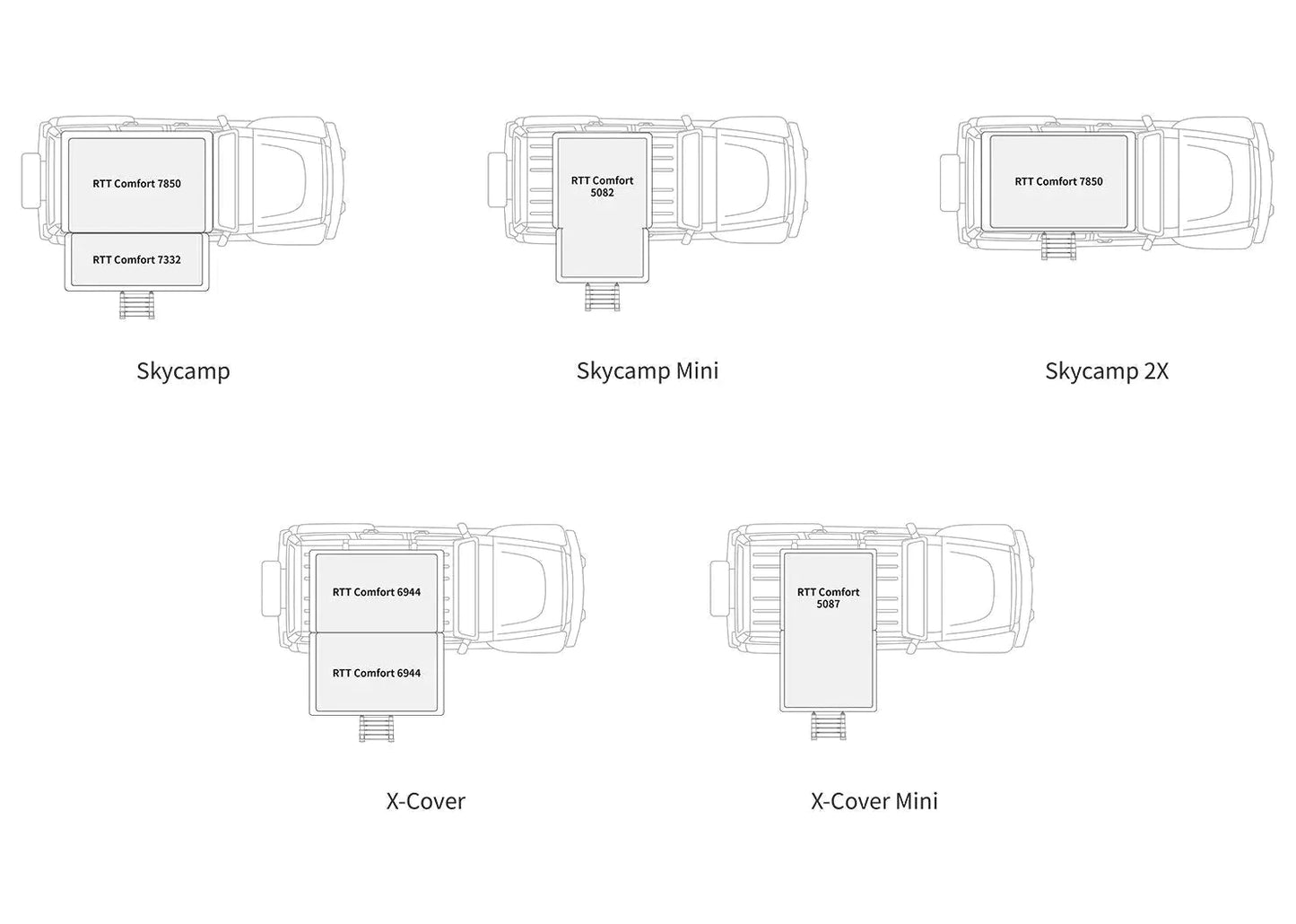 iKamper | RTT Comfort 5082-Rooftop Tent-iKamper-upTOP Overland