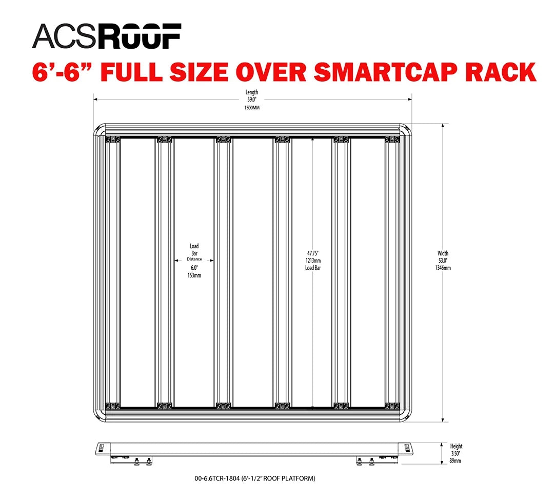 ACS ROOF | Over Truck Cap Platform | Smartcap