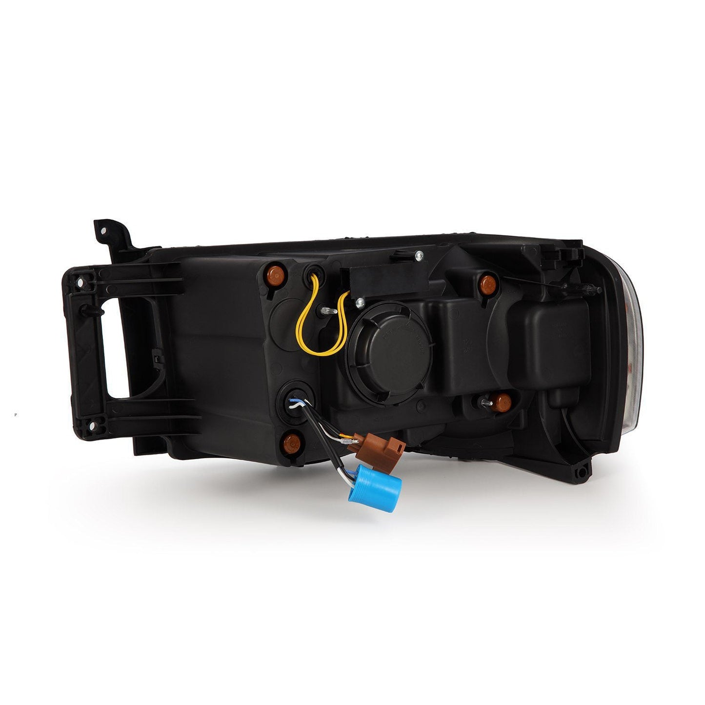 02-05 Dodge Ram LUXX-Series LED Projector Headlights Black | AlphaRex