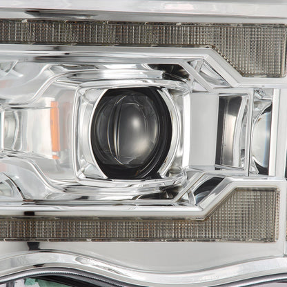 02-05 Dodge Ram LUXX-Series LED Projector Headlights Chrome | AlphaRex