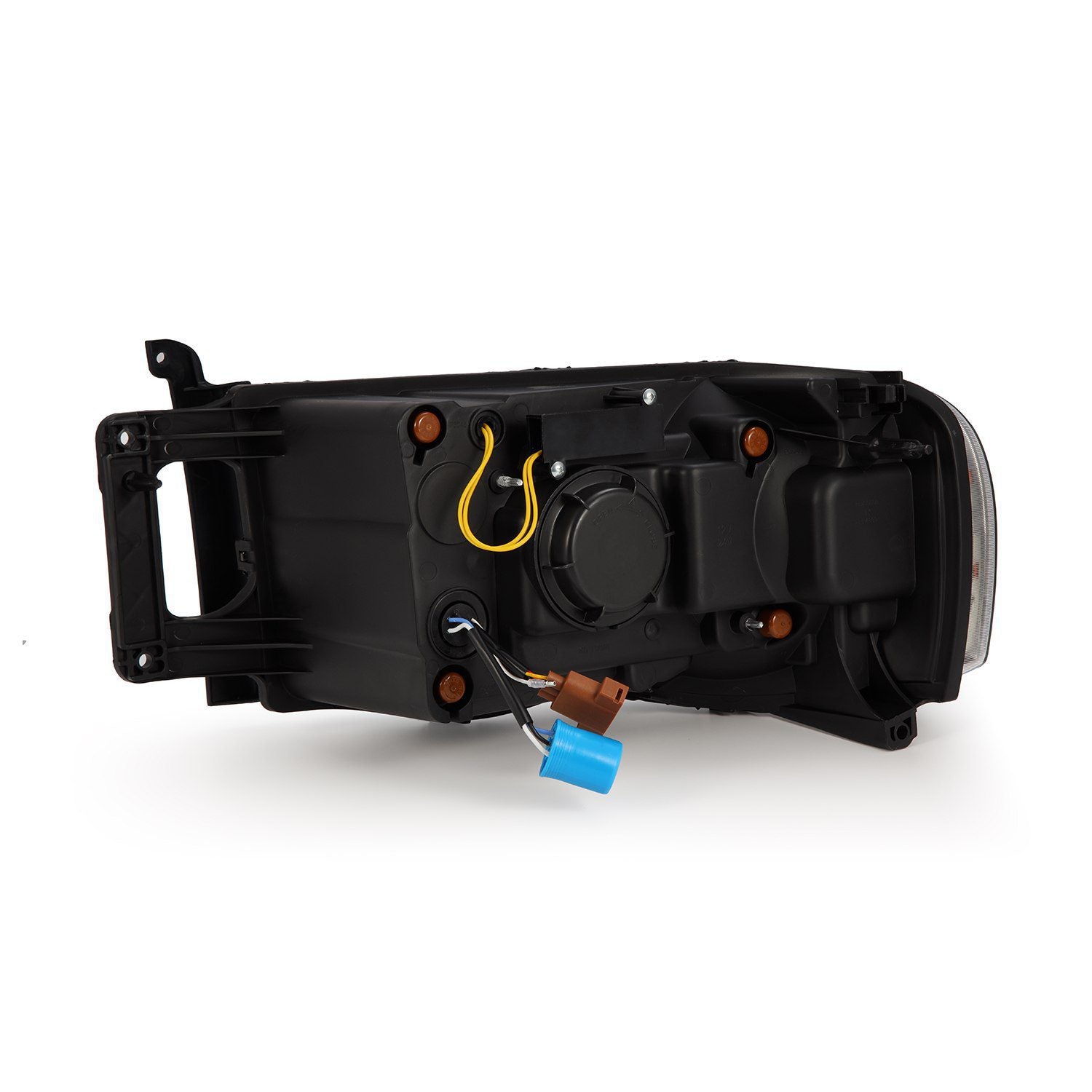 02-05 Dodge Ram LUXX-Series LED Projector Headlights Chrome | AlphaRex