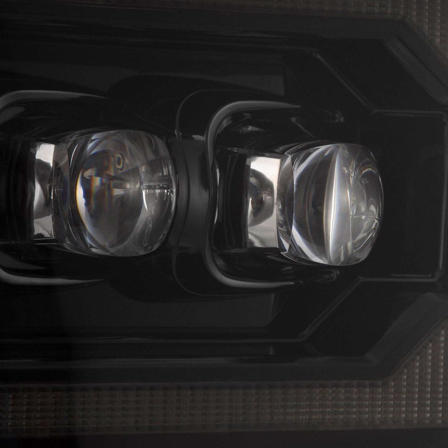 02-05 Dodge Ram NOVA-Series LED Projector Headlights Alpha-Black | AlphaRex