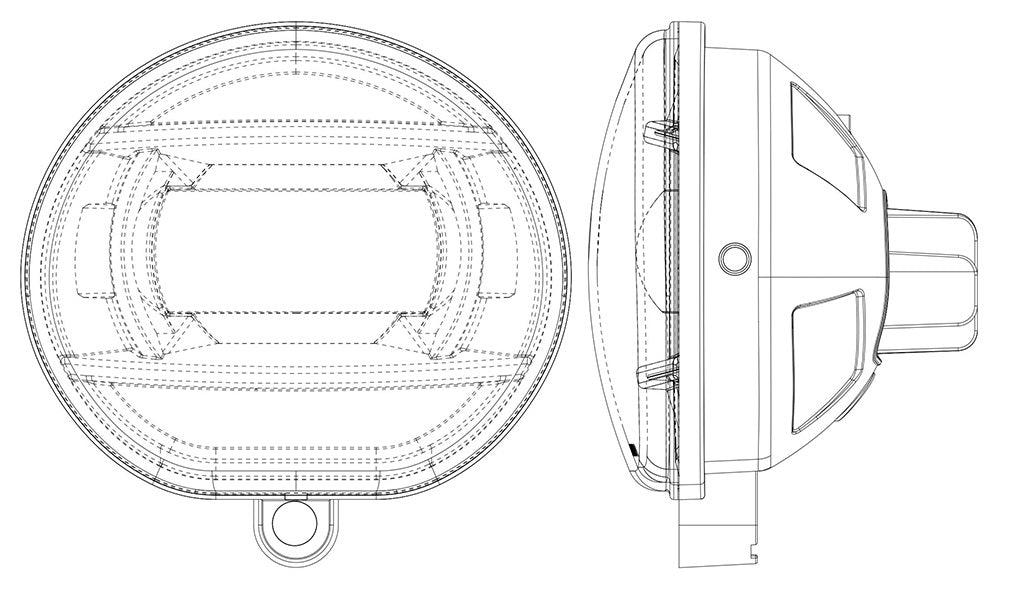02-08 Dodge Ram 1500/03-09 Ram 2500/3500/04-06 Durango DoubleTap Dual Color LED Projector Fog Lights | AlphaRex