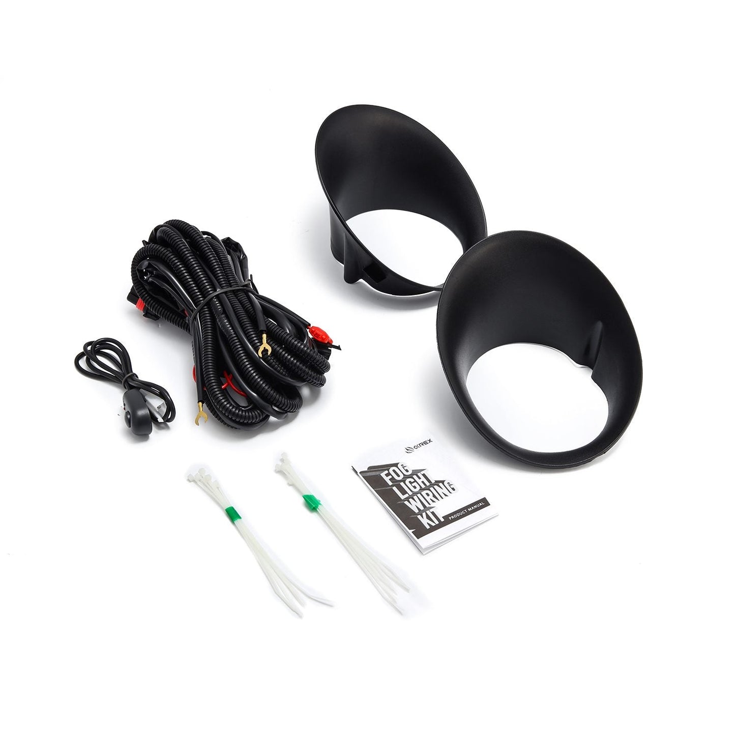 02-08 Dodge Ram 1500/03-09 Ram 2500/3500/04-06 Durango DoubleTap Dual Color LED Projector Fog Lights | AlphaRex