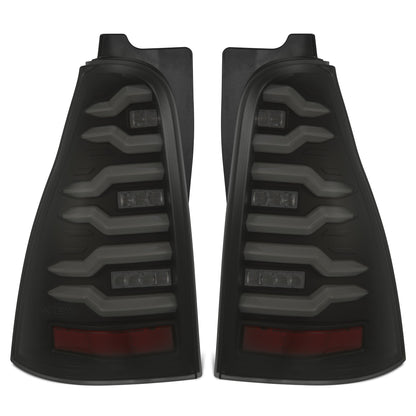 03-09 Toyota 4Runner LUXX-Series LED Tail Lights Black | AlphaRex