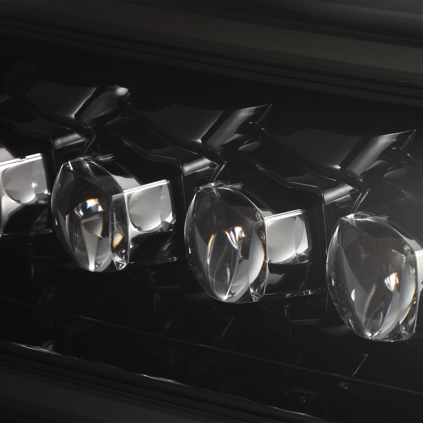 03-09 Toyota 4Runner NOVA-Series LED Projector Headlights Alpha-Black | AlphaRex