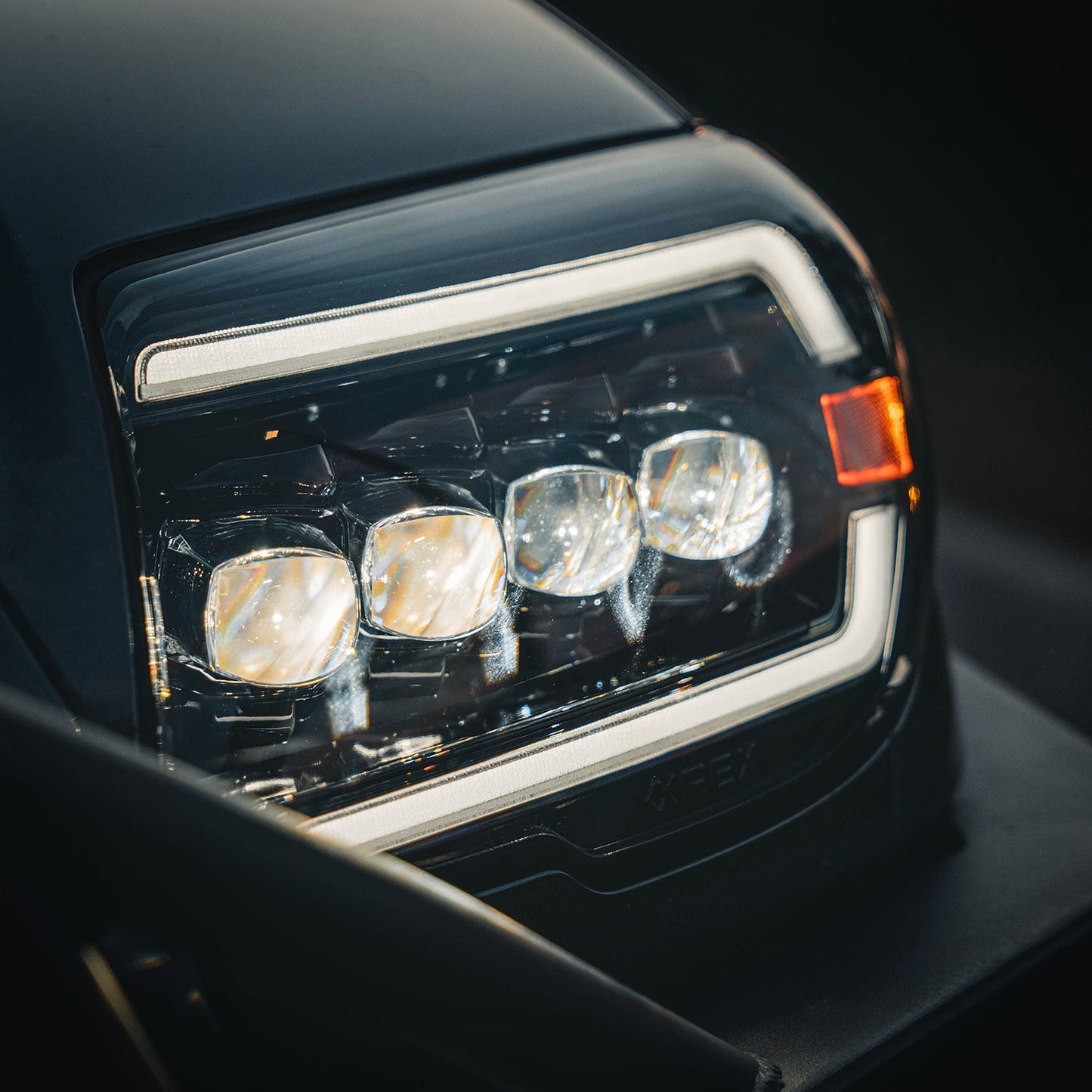 03-09 Toyota 4Runner NOVA-Series LED Projector Headlights Alpha-Black | AlphaRex