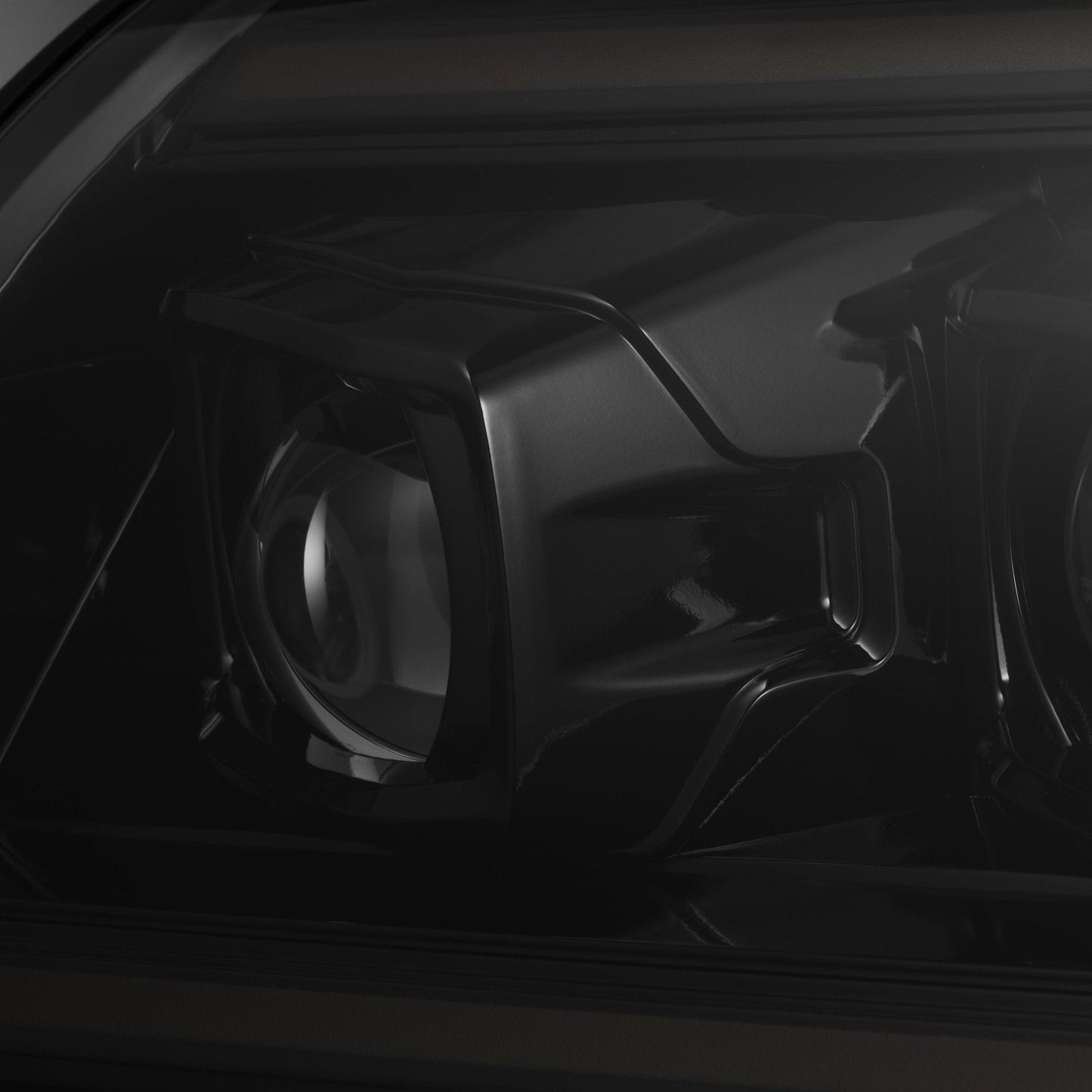 03-09 Toyota 4Runner PRO-Series Projector Headlights Alpha-Black | AlphaRex