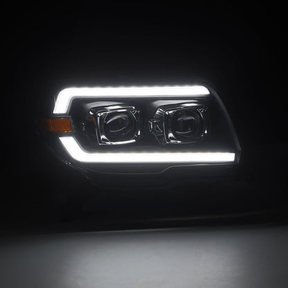 03-09 Toyota 4Runner PRO-Series Halogen Projector Headlights Black | AlphaRex
