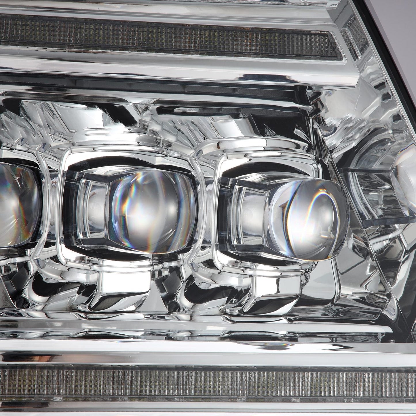 04-08 Ford F150 / 06-08 Lincoln Mark LT NOVA-Series LED Projector Headlights Chrome | AlphaRex