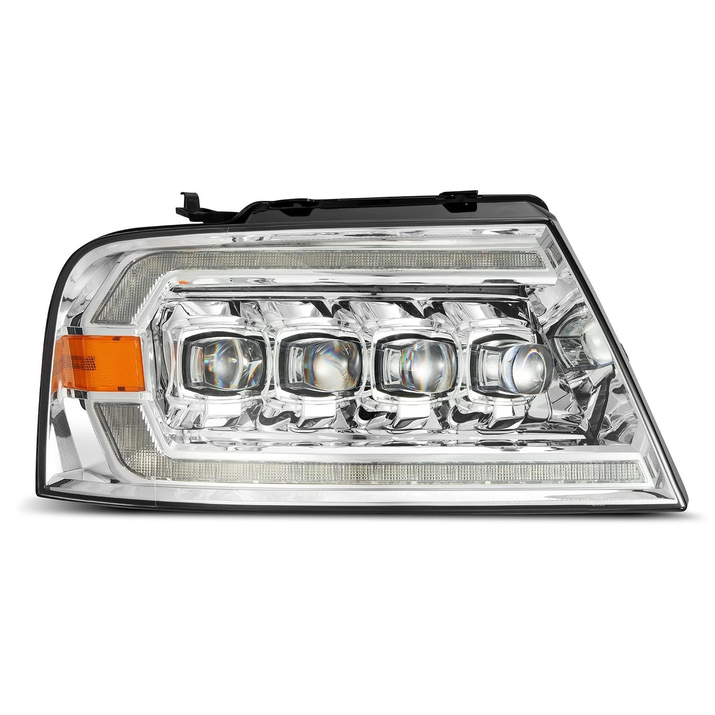 04-08 Ford F150 / 06-08 Lincoln Mark LT NOVA-Series LED Projector Headlights Chrome | AlphaRex