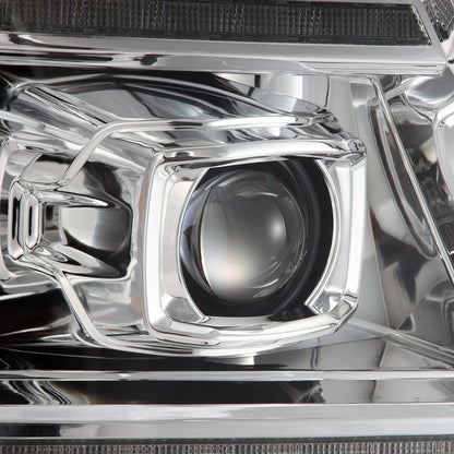 04-08 Ford F150 / 06-08 Lincoln Mark LT PRO-Series Halogen Projector Headlights Chrome | AlphaRex