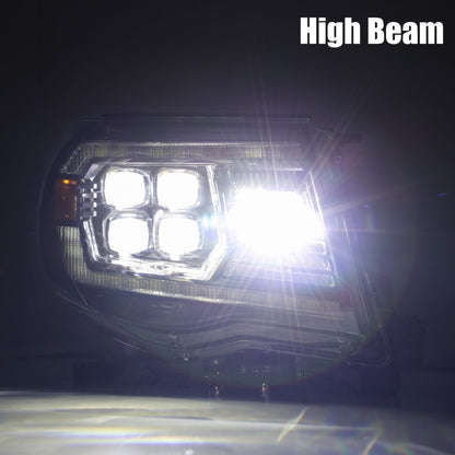 05-11 Toyota Tacoma NOVA-Series LED Projector Headlights Alpha-Black | AlphaRex