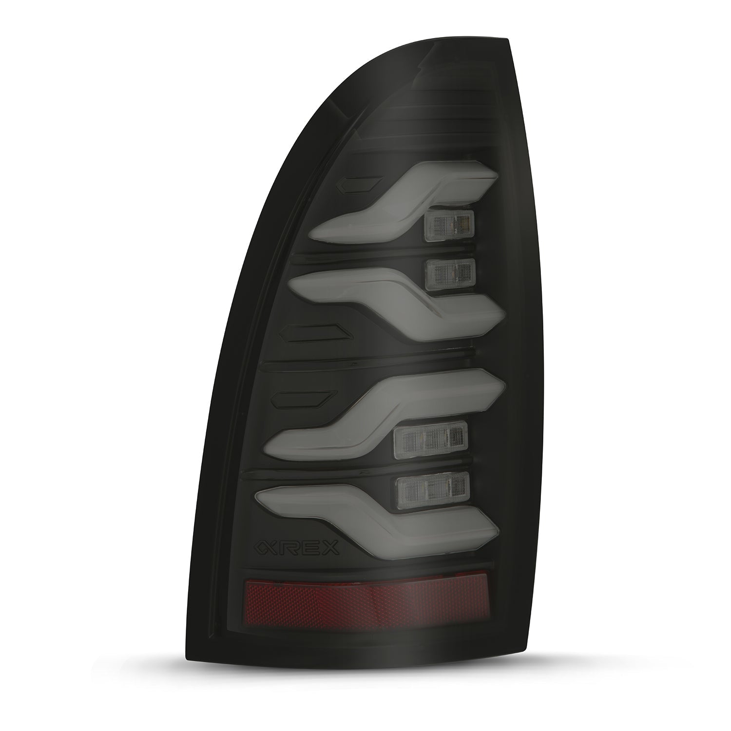 05-15 Toyota Tacoma LUXX-Series LED Tail Lights Black | AlphaRex