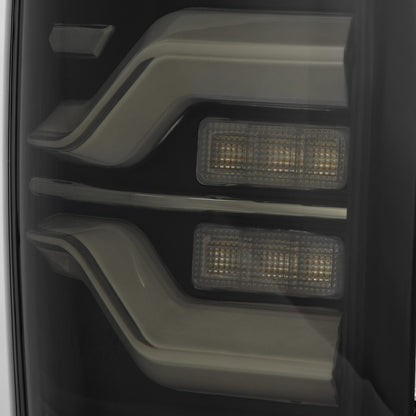 05-15 Toyota Tacoma LUXX-Series LED Tail Lights Black | AlphaRex