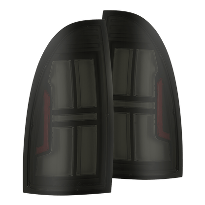 05-15 Toyota Tacoma NOVA-Series Prismatic LED Tail Lights Alpha-Black | AlphaRex