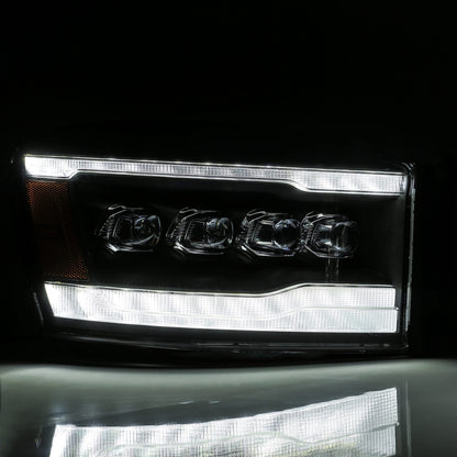 06-08 Dodge Ram NOVA-Series LED Projector Headlights Black | AlphaRex