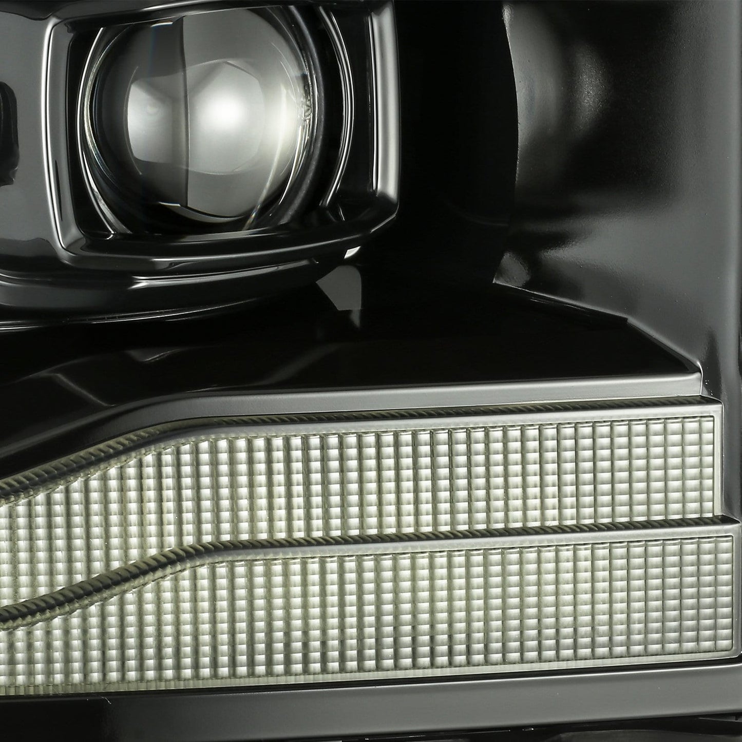 06-08 Dodge Ram PRO-Series Halogen Projector Headlights Alpha-Black | AlphaRex