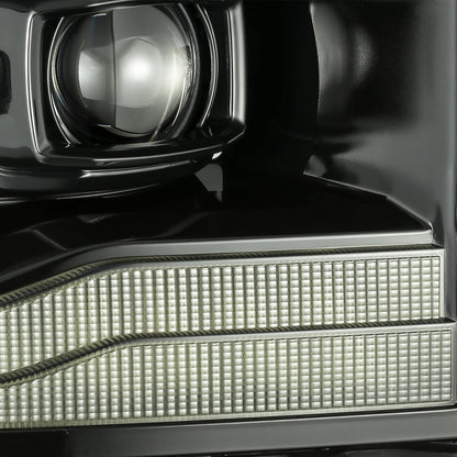 06-08 Dodge Ram PRO-Series Halogen Projector Headlights Alpha-Black | AlphaRex