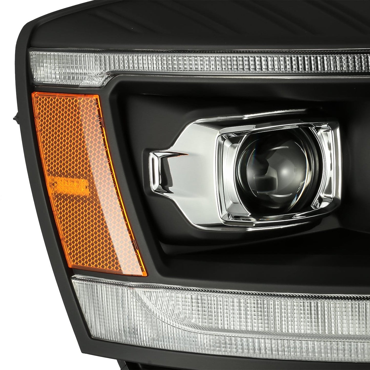 06-08 Dodge Ram PRO-Series Halogen Projector Headlights Black | AlphaRex