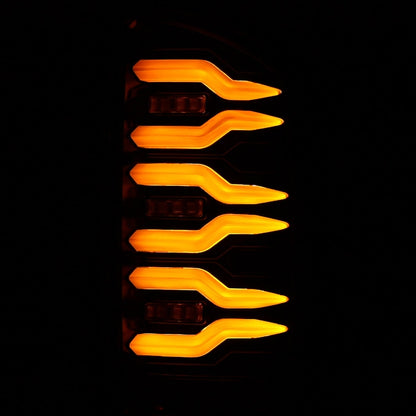07-08 Dodge Ram 1500/07-09 Dodge Ram 2500/3500 Truck LUXX-Series LED Tail Lights Alpha-Black | AlphaRex