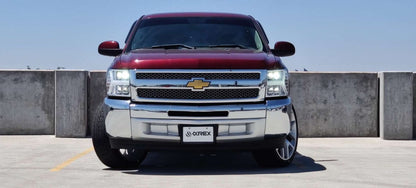 07-13 Chevrolet Silverado NOVA-Series LED Projector Headlights Black | AlphaRex