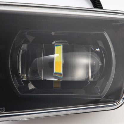 07-13 Chevrolet Silverado/07-14 Tahoe/Avalanche/Suburban (4x4 package) DoubleTap Dual Color LED Projector Fog Lights | AlphaRex