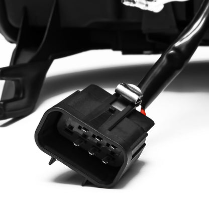 07-13 GMC Sierra PRO-Series Halogen Projector Headlights Jet Black | AlphaRex