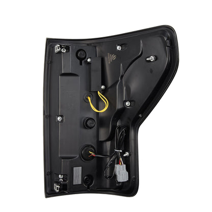 07-13 Toyota Tundra LUXX-Series LED Tail Lights Black-Red | AlphaRex