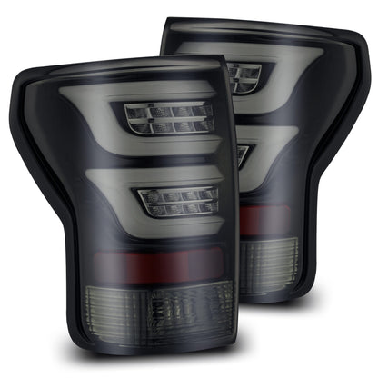 07-13 Toyota Tundra PRO-Series LED Tail Lights Jet Black | AlphaRex