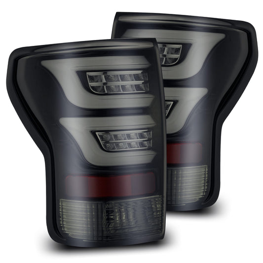 07-13 Toyota Tundra PRO-Series LED Tail Lights Jet Black | AlphaRex