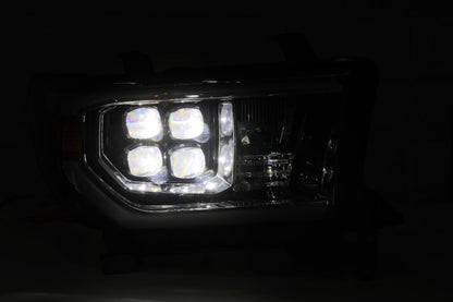 07-13 Toyota Tundra/08-17 Toyota Sequoia NOVA-Series LED Projector Headlights Black (With Level Adjuster) | AlphaRex