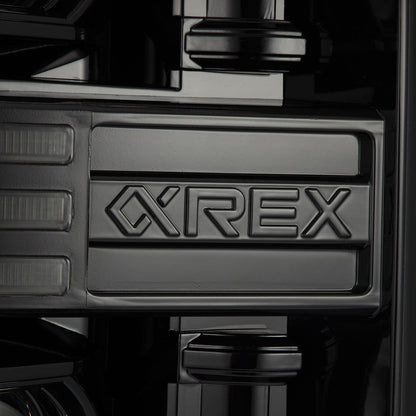 08-10 Ford Super Duty/Excursion PRO-Series Halogen Projector Headlights Alpha-Black | AlphaRex