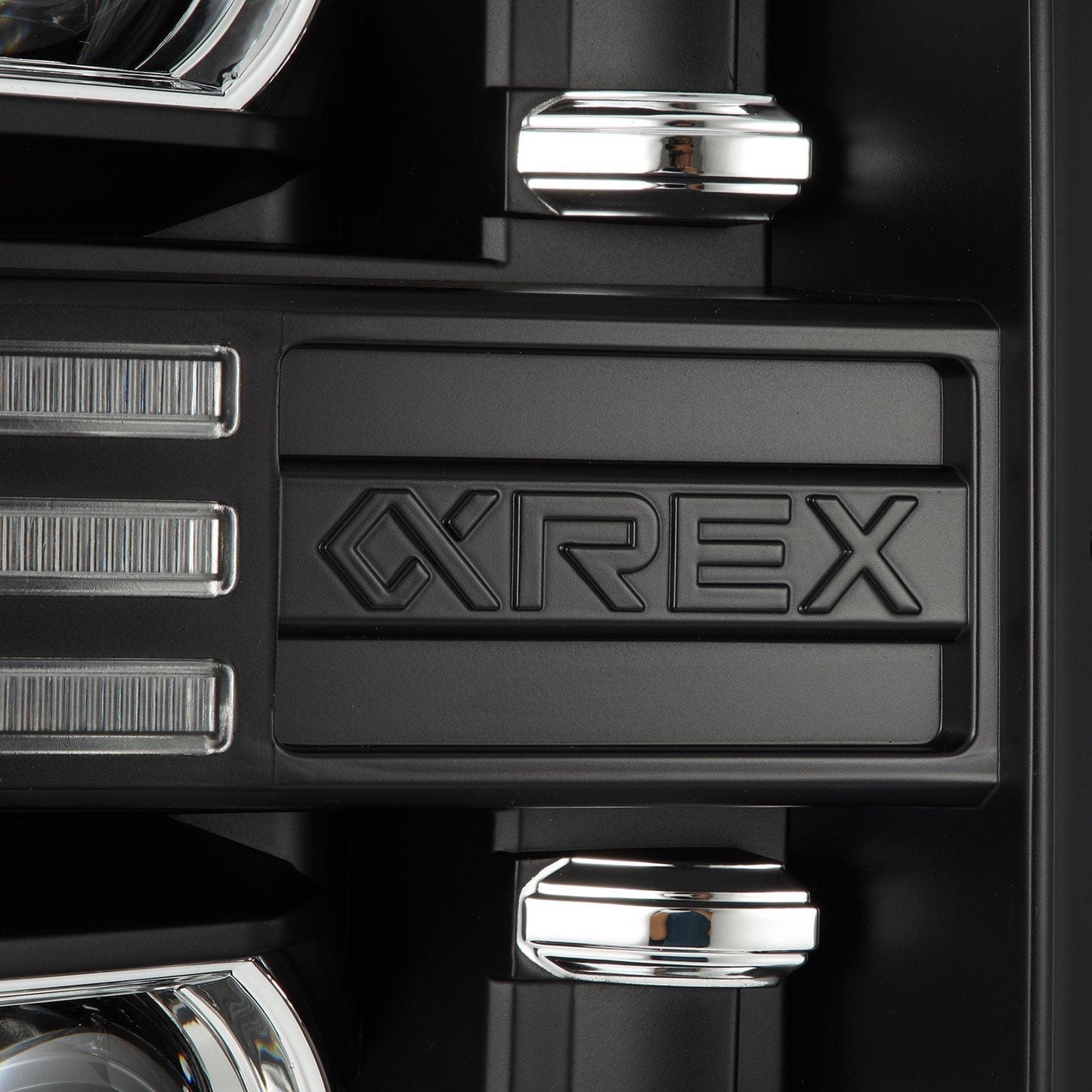 08-10 Ford Super Duty/Excursion PRO-Series Halogen Projector Headlights Black | AlphaRex