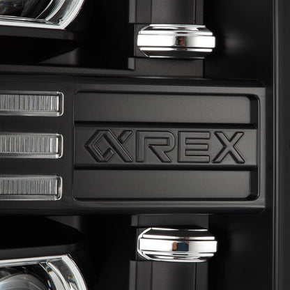 08-10 Ford Super Duty/Excursion PRO-Series Halogen Projector Headlights Black | AlphaRex