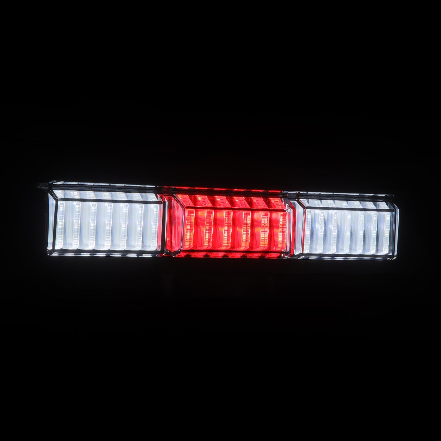 09-18 Ram 1500 / 10-18 Ram 2500/3500 NOVA-Series Prismatic LED Third Brake Light Alpha-Black | AlphaRex