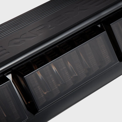 09-18 Ram 1500 / 10-18 Ram 2500/3500 NOVA-Series Prismatic LED Third Brake Light Alpha-Black | AlphaRex