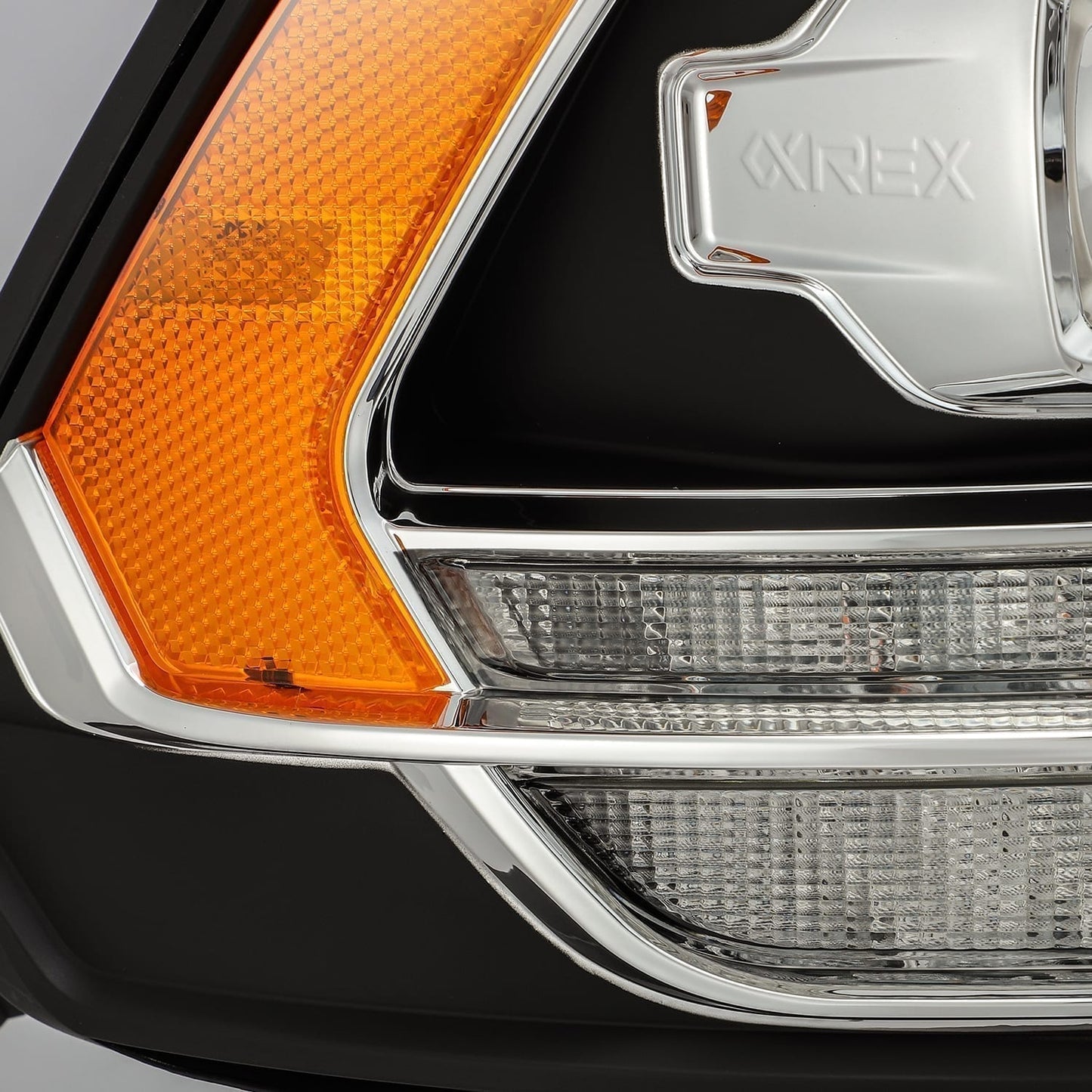 09-18 Ram Truck LUXX-Series (5th Gen 2500 Style) LED Projector Headlights Black | AlphaRex