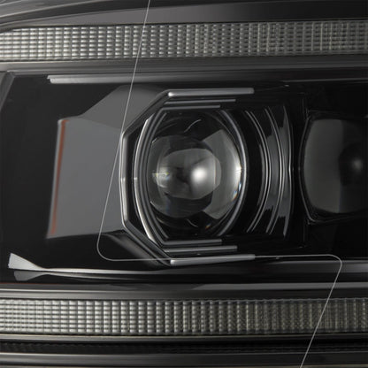 09-18 Ram Truck (MK II 5th Gen 2500 Style) LUXX-Series LED Projector Headlights Alpha-Black | AlphaRex