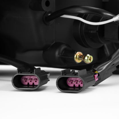 09-18 Ram Truck (MK II 5th Gen 2500 Style) LUXX-Series LED Projector Headlights Black | AlphaRex