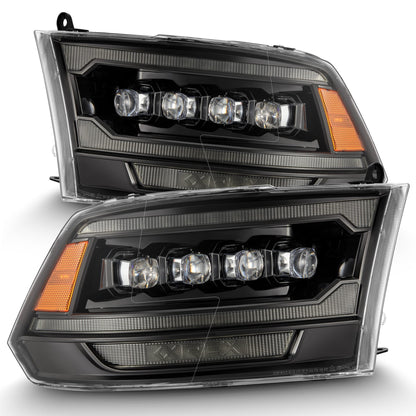 09-18 Ram Truck (MK II 5th Gen 2500 Style) NOVA-Series LED Projector Headlights Alpha-Black | AlphaRex
