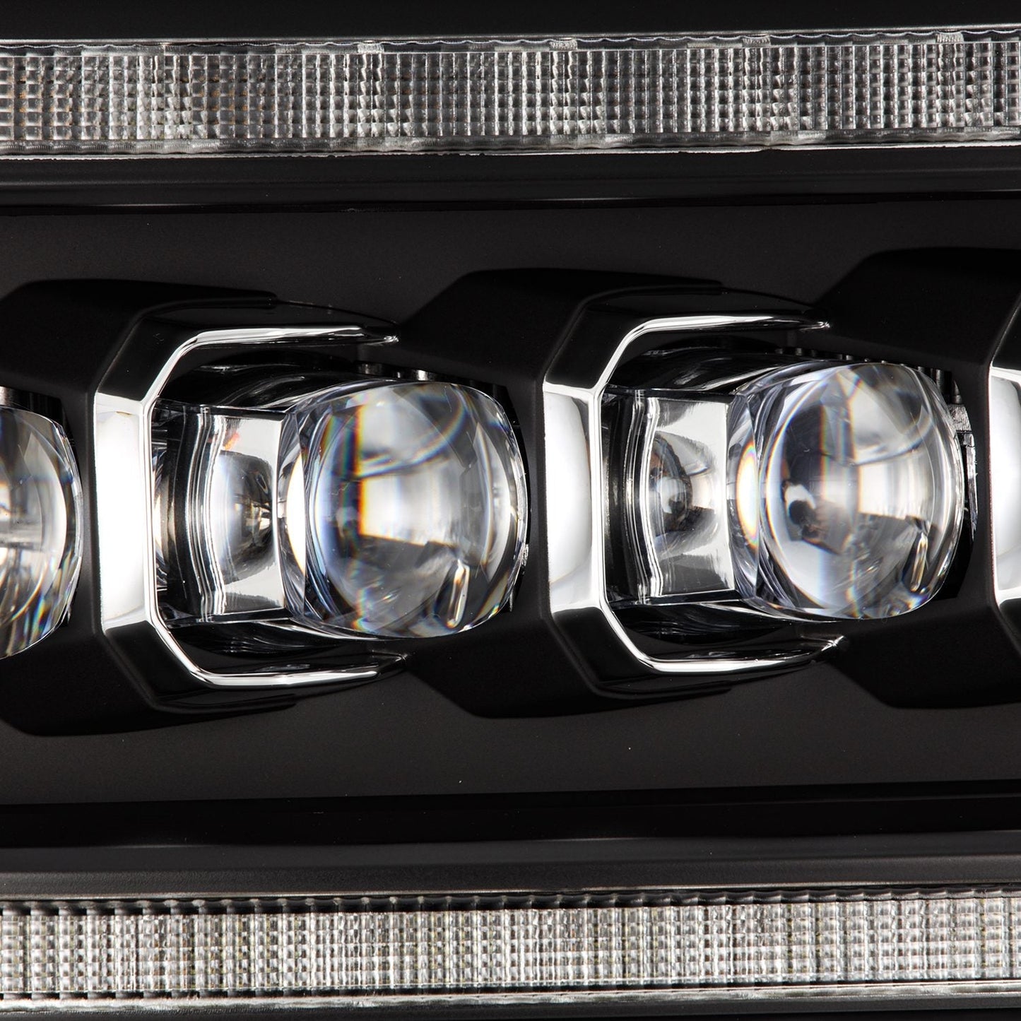 09-18 Ram Truck (MK II 5th Gen 2500 Style) NOVA-Series LED Projector Headlights Black | AlphaRex