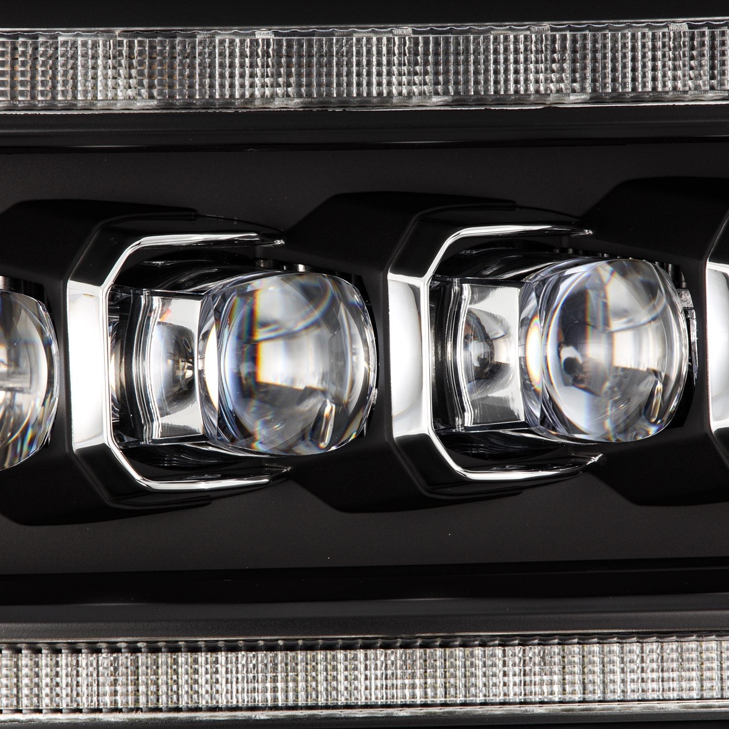 09-18 Ram Truck (MK II 5th Gen 2500 Style) NOVA-Series LED Projector Headlights Black | AlphaRex