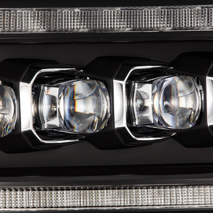 09-18 Ram Truck (MK II 5th Gen 2500 Style) NOVA-Series LED Projector Headlights Black | AlphaRex