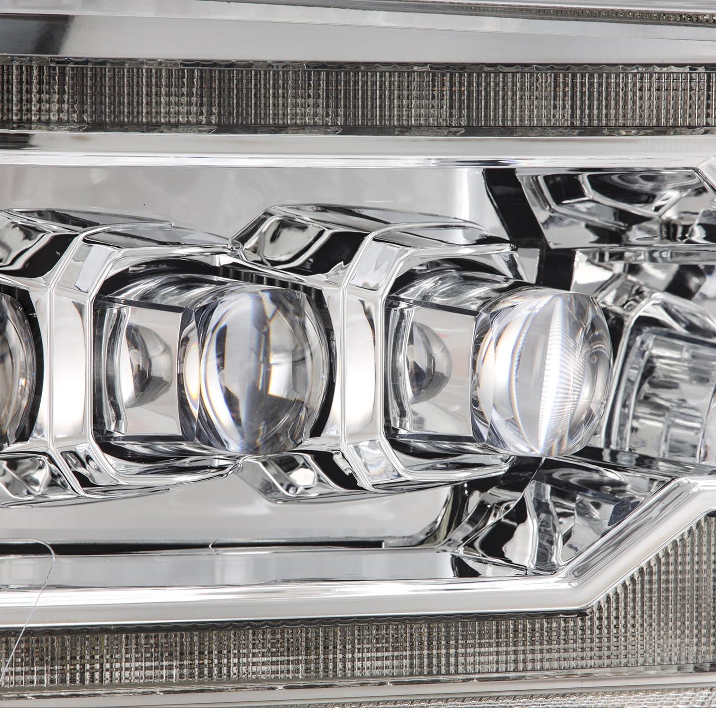 09-18 Ram Truck (MK II 5th Gen 2500 Style) NOVA-Series LED Projector Headlights Chrome | AlphaRex