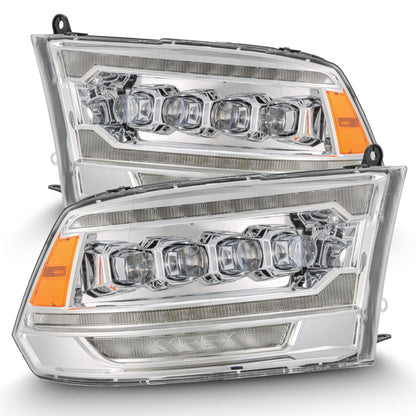09-18 Ram Truck (MK II 5th Gen 2500 Style) NOVA-Series LED Projector Headlights Chrome | AlphaRex