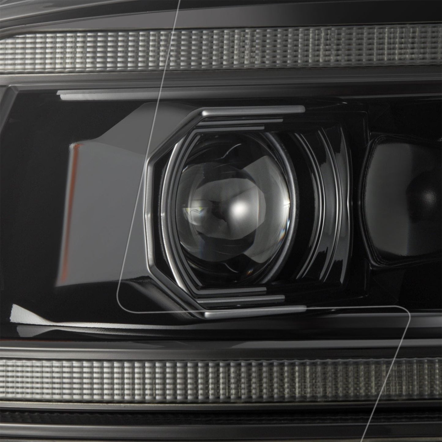 09-18 Ram Truck (MK II 5th Gen 2500 Style) PRO-Series Halogen Projector Headlights Alpha-Black | AlphaRex