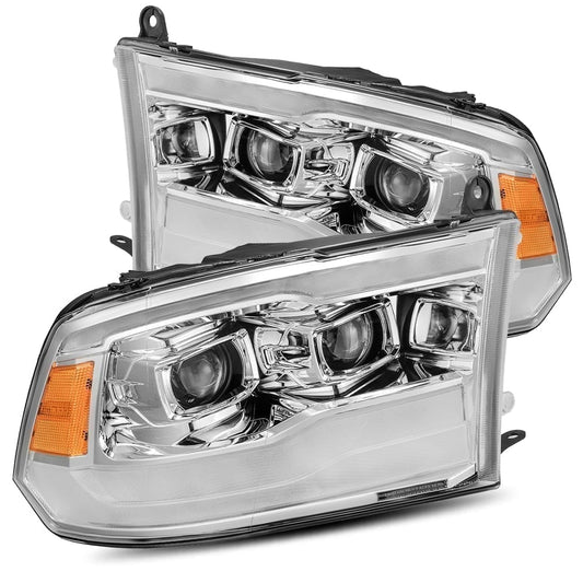 09-18 Ram Truck MK II PRO-Series Halogen Projector Headlights Chrome | AlphaRex