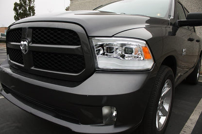 09-18 Ram Truck MK II PRO-Series Halogen Projector Headlights Chrome | AlphaRex